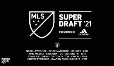 Four former Dutch Lions FC players drafted in 2021 MLS SuperDraft